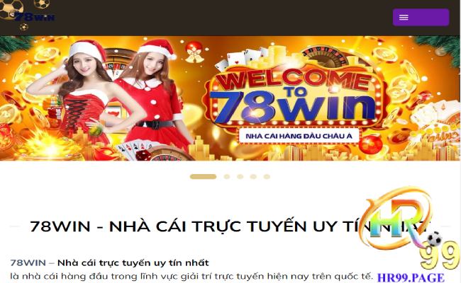 Cổng game uy tín tại 78win 