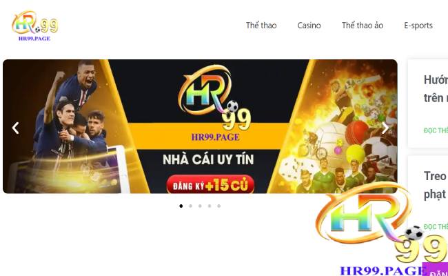 Game bài đổi thưởng uy tín nhất hiện nay HR99